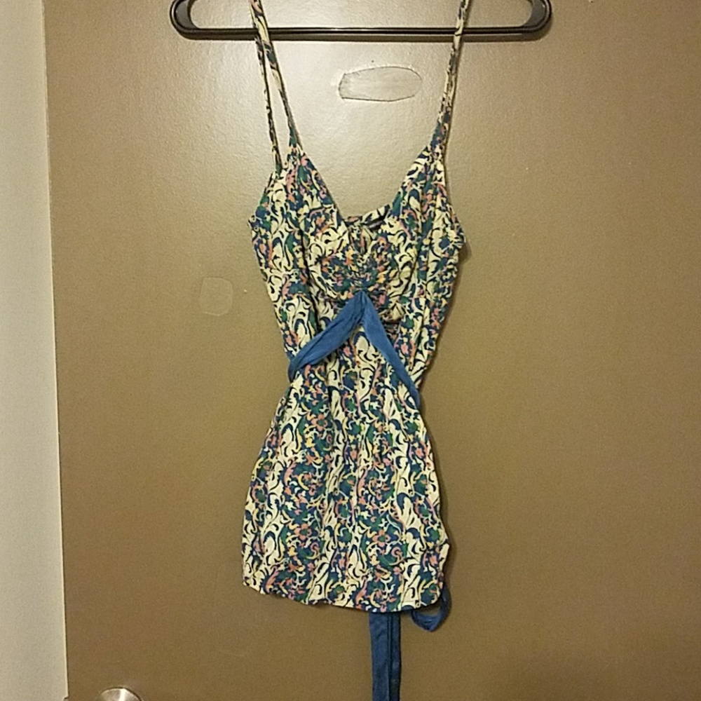 French connection multicolored top